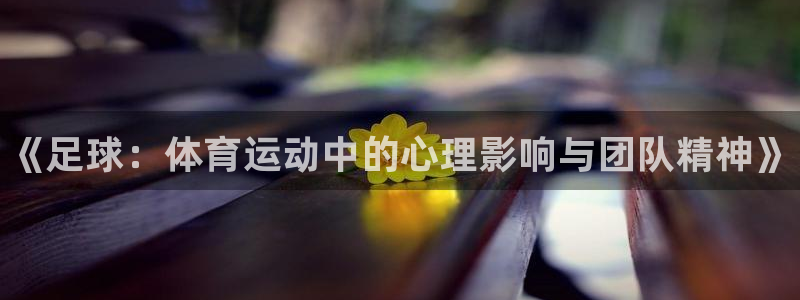 一竞技官网下载平台假的吗是真的吗：《足球：体育运动中的心理影