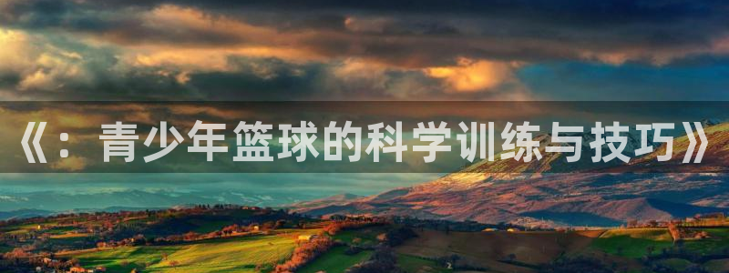 一竞技官方正版app集团logo：《：青少年篮球的科