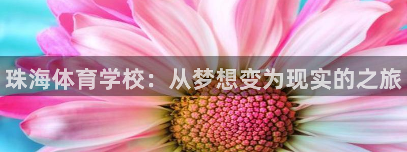 一竞技官方正版app新能源：珠海体育学校：从梦想变为