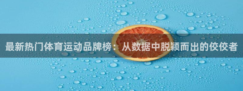 一竞技官网下载联系电话：最新热门体育运动品牌榜：从数据中脱颖