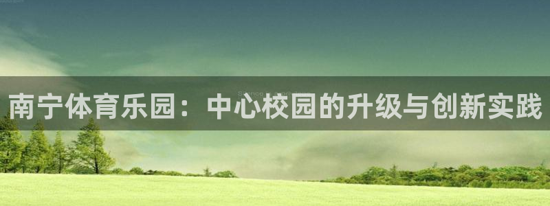 一竞技平台提现不出：南宁体育乐园：中